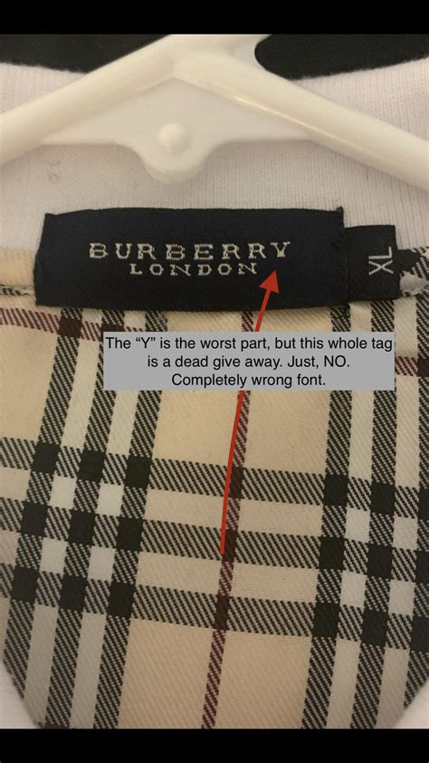 spotting fake burberry|burberry authenticity code check.